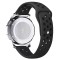 Curea silicon compatibila Samsung Gear S3, telescoape Quick Release, 22mm, Negru
