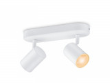 Cumpara ieftin Spot LED RGB WiZ Imageo, Wi-Fi, Bluetooth, 2x4.9W, 690 lm, lumina alba si color