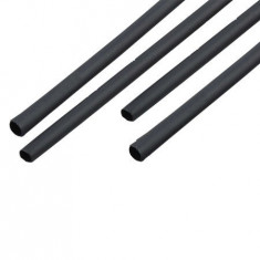 TUB TERMOCONTRACTABIL 6.5MM/1M NEGRU SET 10 B foto