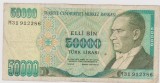 5OOOO LIRE 1970 TURCIA