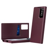 Husa tip carte Samsung Galaxy S26 Ultra SmartView Series, rosu