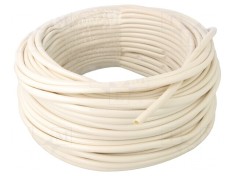 Manşon electroizolant PVC alb 12mm x 50m