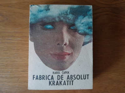 FABRICA DE ABSOLUT KRAKATIT - Karel Capek- SF. foto