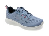 Cumpara ieftin Pantofi sport SKECHERS albastri, SKECH-LITE PRO, din material textil