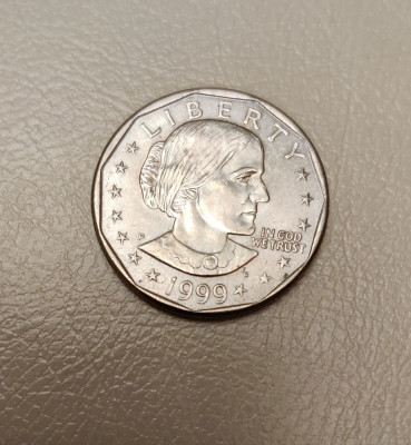 SUA - 1 dollar (1999) Susan B. Anthony - monedă s124 foto