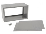 Carcasă universală oțel gri 178x305x152mm