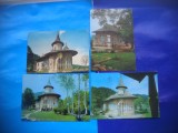 HOPCT LOT 2873 BISERICA VORONET -JUD SUCEAVA- 4 CARTI POSTALE-CIRCULATE