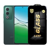 Folie de Protectie pentru Oppo A5, TEO, Sticla Securizata ESD, Margini Negre, Rezistenta la Zgirieturi, Antistatica, 0.35 mm, Transparenta