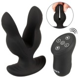 Vibrator anal e-stim cu 2 brate Stimulare electrica si vibratie RC Power