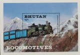 BC253, Bhutan 1984, lot 3 colite trenuri (3 poze)