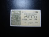 ITALIA 2 LIRE 1944 UNC