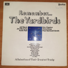 LP (vinil vinyl) The Yardbirds ‎– Remember... The Yardbirds (VG+)