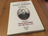 A.D. XENOPOL, ISTORIA ROM&Acirc;NILOR X EPOCA FANARIOTILOR- REPRODUCE EDITIA IASI1896