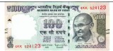 India 100 Rupees 2016 P-105 Seria 524123