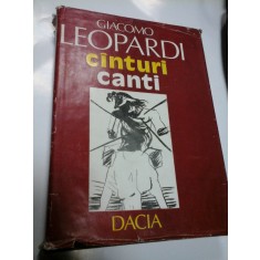 CANTURI - CANTI - GIACOMO LEOPARDI