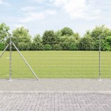 vidaXL Gard de c&acirc;mp 1.2 x 50m din oțel galvanizat