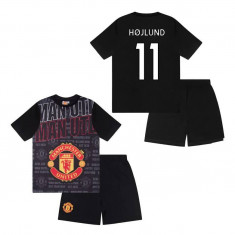 Manchester United pijamale de copii Crest Hojlund - 10-11 let