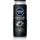 Cumpara ieftin NIVEA MEN Active Clean gel de duș pentru barbati 500 ml