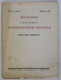 BULETINUL COMISIUNII MONUMENTELOR ISTORICE - PUBLICATIUNE TRIMESTRIALA , ANUL XX - FASC. 52 , APRILIE - IUNIE - 1927