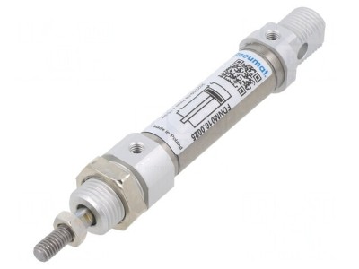 Cilindru pneumatic rotund 16mm x 25mm foto