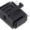Clemă siguranţe cilindrice 5x20mm clichet neagră