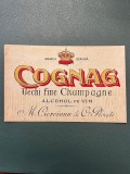 Cognac Vechi Fine Champagne Cioroianu Ploiești - Etichetă Alcool Vin