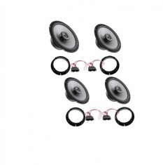 Pachet audio complet fata spate VW Passat B5/B5.5 cu boxe Hertz