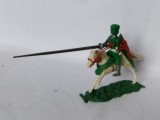 bnk jc Cavaler calare cu lance - swoppet Star Toys Hong Kong