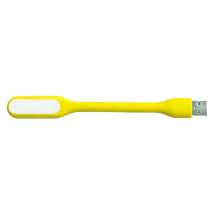 Lampa Portabila USB Pliabila LED Pentru Laptop sau PowerBank - Galbena