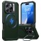 Husa iPhone 16 Pro Max ESR Cyber Armor Kickstand, verde