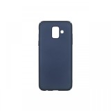 Carcasa Samsung Galaxy A6 (2018) Just Must Uvo Navy (material fin la atingere, slim fit)
