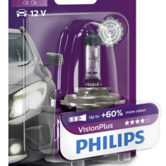 BEC FAR H4 P43t 60/55W 12V VISION PLUS PHILIPS 78116