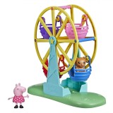 Jucărie Interactivă Hasbro, Peppa Pig, Roată Luna Park, Multicolor, V&acirc;rstă 3+ Ani