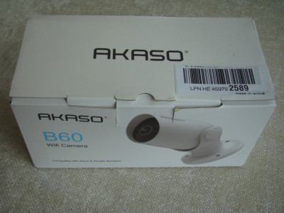 AKASO B60 Camera IP Supraveghere exterior 1080p foto