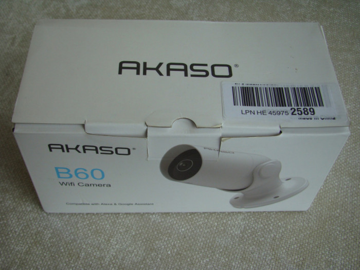 AKASO B60 Camera IP Supraveghere exterior 1080p