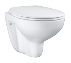 Set Vas Wc Bau Ceramic Suspendat Grohe, Alb, Portelan, Lungime 53.1 Cm, Latime 36.8 Cm, 25 Kg, Gro39351000 foto