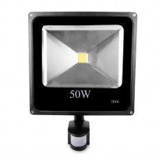 Proiector Slim LED cu SENZOR Alimentare 220V Putere 50W Grad de protectie IP66 foto