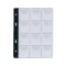 File PVC de rezerva Schulz pentru 12 monede, dimensiune 44 mm.max.