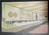 Carte postala, circulata, Drobeta-Turnu Severin, Muzeul Regiunii Portilor de Fier, Macheta Podului lui Traian, 1982