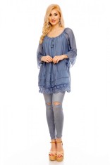N575-4 Bluza eleganta cu maneci tip clopot