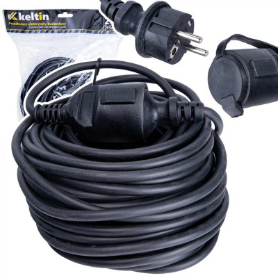 Prelungitor electric pentru constructii, 20 m, IP44, Keltin K00221 foto