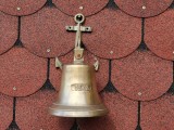 Clopot de poartă, alamă, tematică marină