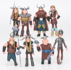 Set Figurine How to Train Your Dragon 2 Hiccup 10 - 13 cm foto