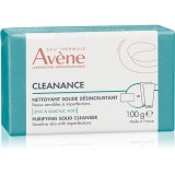 Av&egrave;ne Cleanance Purifying Solid Cleanser baton dermatologic pentru curatare pentru tenul gras, predispus la acnee 100 g
