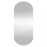 Oglinda de perete, 35x80 cm, oval, sticla