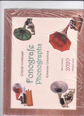 ROMANIA 2020 - LP 2275, album filatelic &amp;ndash; COLECTII ROMANESTI FONOGRAFE foto
