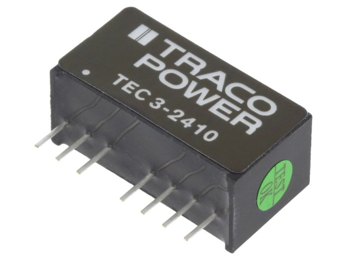 Convertor DC/DC 3W 3,3V SIP8