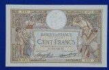 Bancnota Franța 100 franci 1933 Luc Merson VF-XF, 100 francs 1933