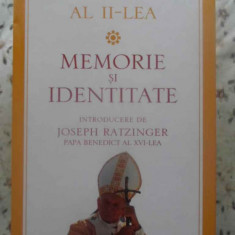 MEMORIE SI IDENTITATE-IOAN PAUL AL II-LEA