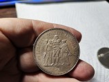 50 franci vintage argint 1974, Europa